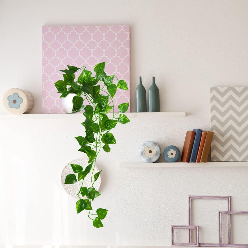 fancymart Artificial Vine Plants Falling with Small Size Pot - Natural Touch & Feel Home Décor - Perfect for Home and Office Decoration - Image 3