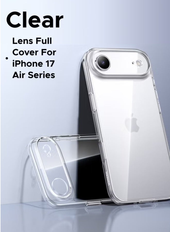 كارنييل جراب iPhone 17 Air Clear - جراب شفاف رفيع من الكريستال مقاوم للخدش والصدمات ومضاد للسقوط مع قبضة مضادة للانزلاق لهاتف iPhone 17 Air مقاس 6.1 بوصة - Image 1
