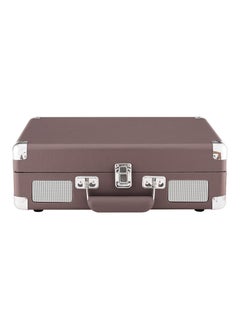 Crosley Crosley CR8005F-PS Cruiser Plus Vintage 3-Speed Bluetooth in/Out Suitcase Turntable Purple Ash  - Image 4