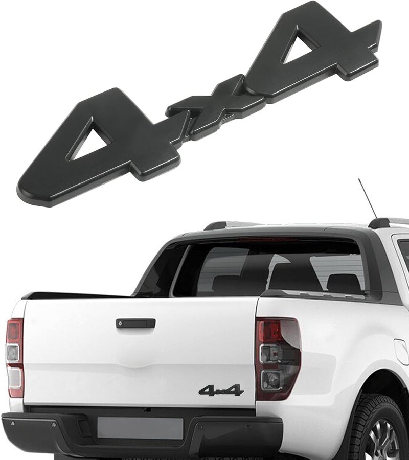 OAN Metal 3D 4X4 Letter Logo Badge for Cars (Black 4X4) - Image 3