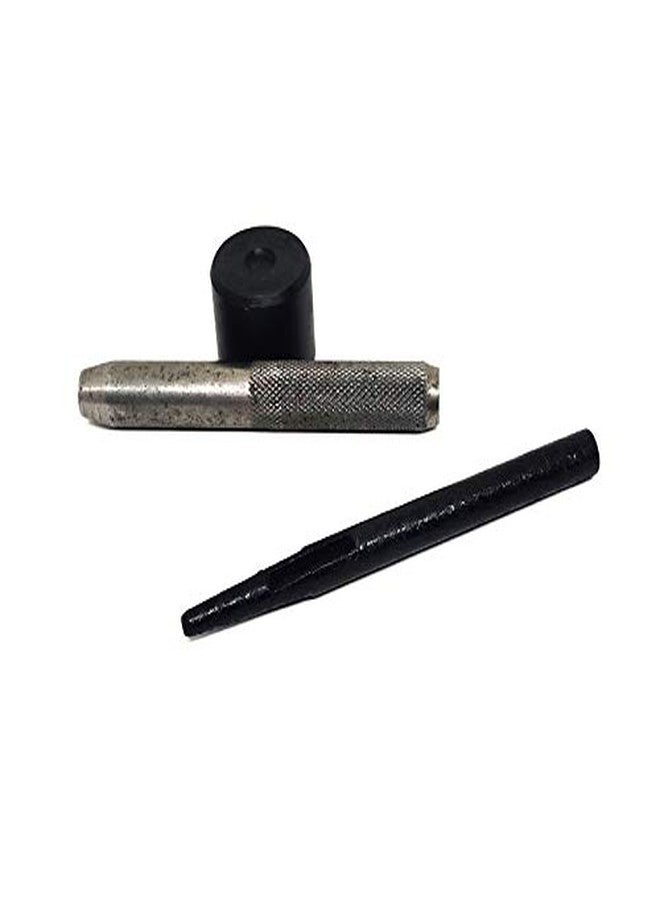 Nimida® Tool Kit for Double Cap Rivets | Medium Size-9 mm |Knocking Tool with Anvil and holecutter - Image 1
