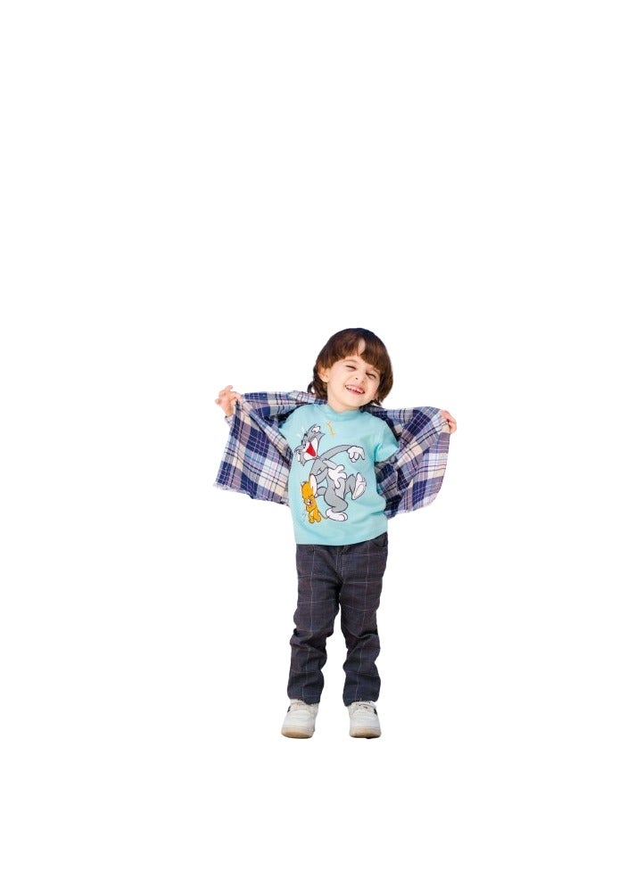 Shimizu, a boys' autumn t-shirt - Image 1