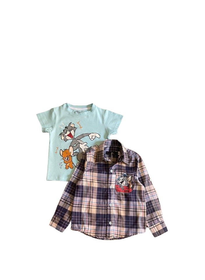 Shimizu, a boys' autumn t-shirt - Image 2
