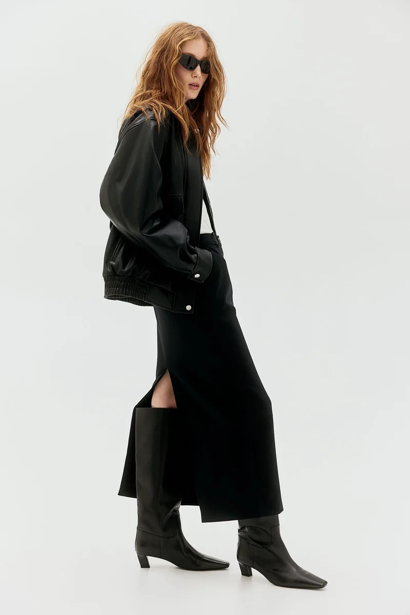 H&M Twill pencil skirt