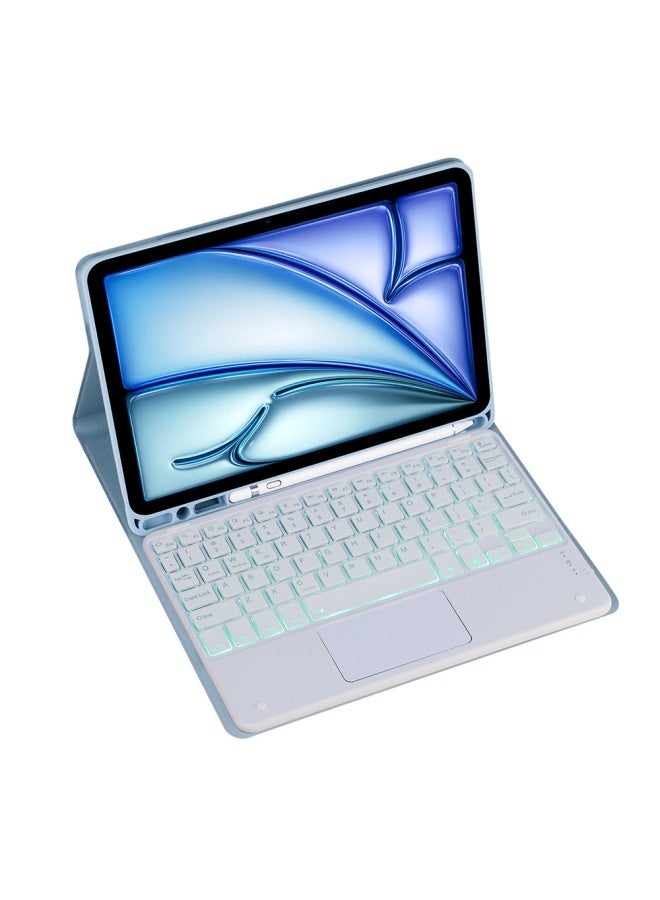For Huawei Cloud C7 2nd Generation Square Key Bluetooth Keyboard 11.5 Cloud C7 2nd Generation Tablet BBG7-W00-Color:【square Keyboard】 Gentle Powder (excluding Stylus) - Image 5