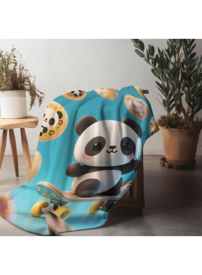 عام بطانية رقيقة من الفانيلا الكرتونية للأطفال والرضع (دافئة ومريحة، ومناسبة للنوم والألعاب) 70 سم * 100 سم - Image 4