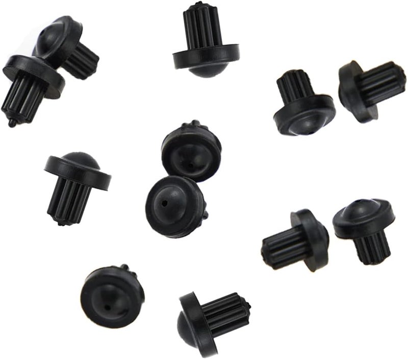atgestore 12Pcs 5304475129 Stove Grate Rubber Feet Replacement for Frigidaire Gas Range Cooktop Parts Rubber Grate Feet AP4499988 Stove Top Protector Range Grate Rubber Bumpers Burner Grate foot Grate Pad - Image 1