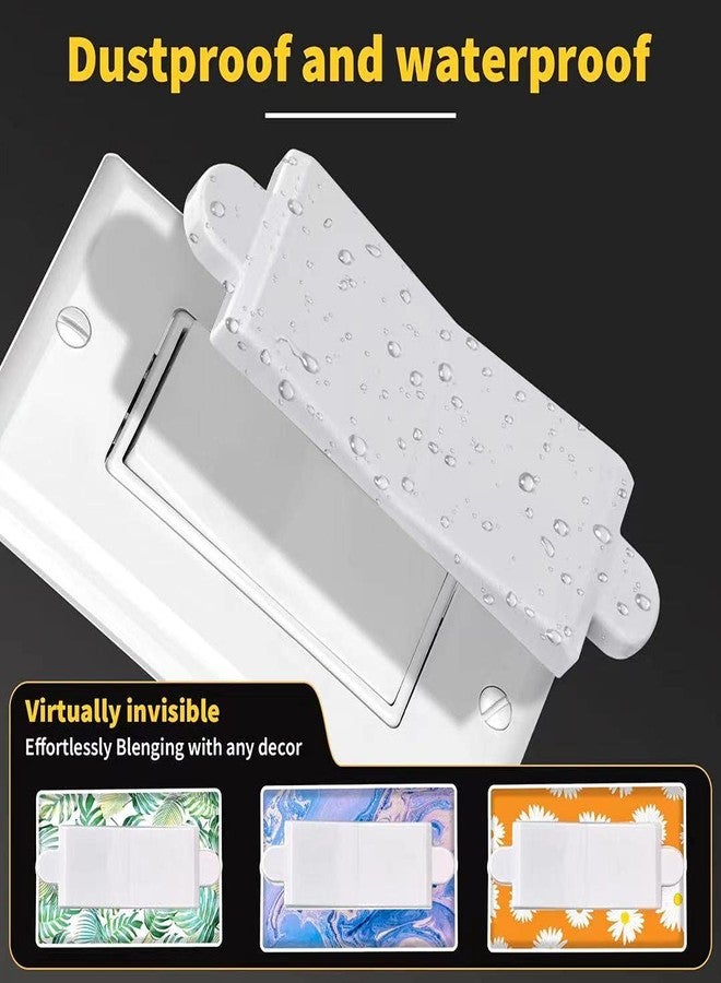 PSZEZNZ Child Proof Switch Cover and Guard - Light Switch Blocker and Lock (White, 1 Piece) - Image 2