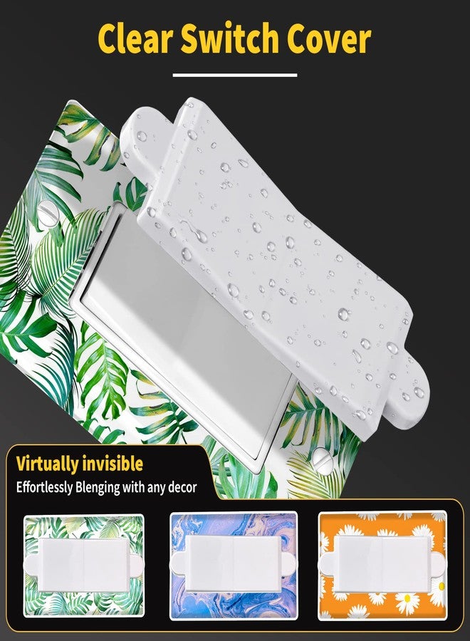 PSZEZNZ Child Proof Switch Cover and Guard - Light Switch Blocker and Lock (White, 1 Piece) - Image 3