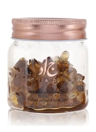 Jad Luban Infused with Oud Bakhoor Incense (80 grams) The smell quickly spreads and long-lasting scent - The perfect gift & gifts for all. home fragrance made in the UAE - ORIGINAL 100% - pzsku/Z17726D7AFEB6CD7FA74EZ/45/_/1701673972/07772b0c-8a3d-4bcd-ae86-c48873b65e1e