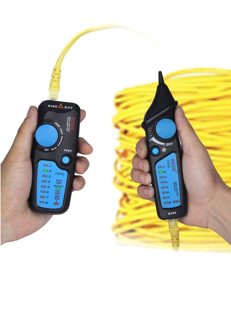 Multi-functional Network Cable Tester for RJ11 RJ45 Lan Cable with Probe Ethernet