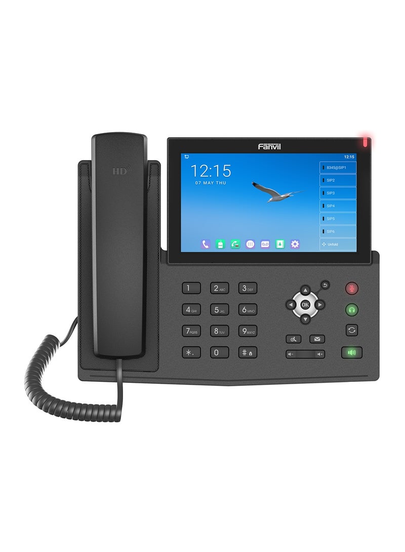 فانفيل Fanvil-X7A Android Touch Screen IP Phone  112 DSS keys on the 7-inch color touch screen, built-in WiFi, built-in Bluetooth - Image 1