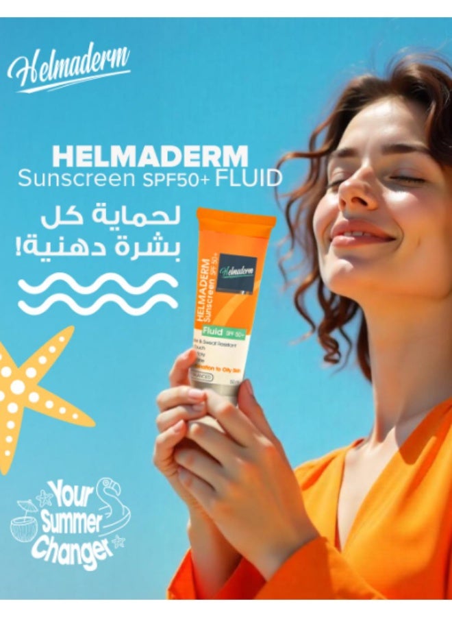 HelmaDerm Sunscreen Milk SPF50+ - 100ml - Image 2