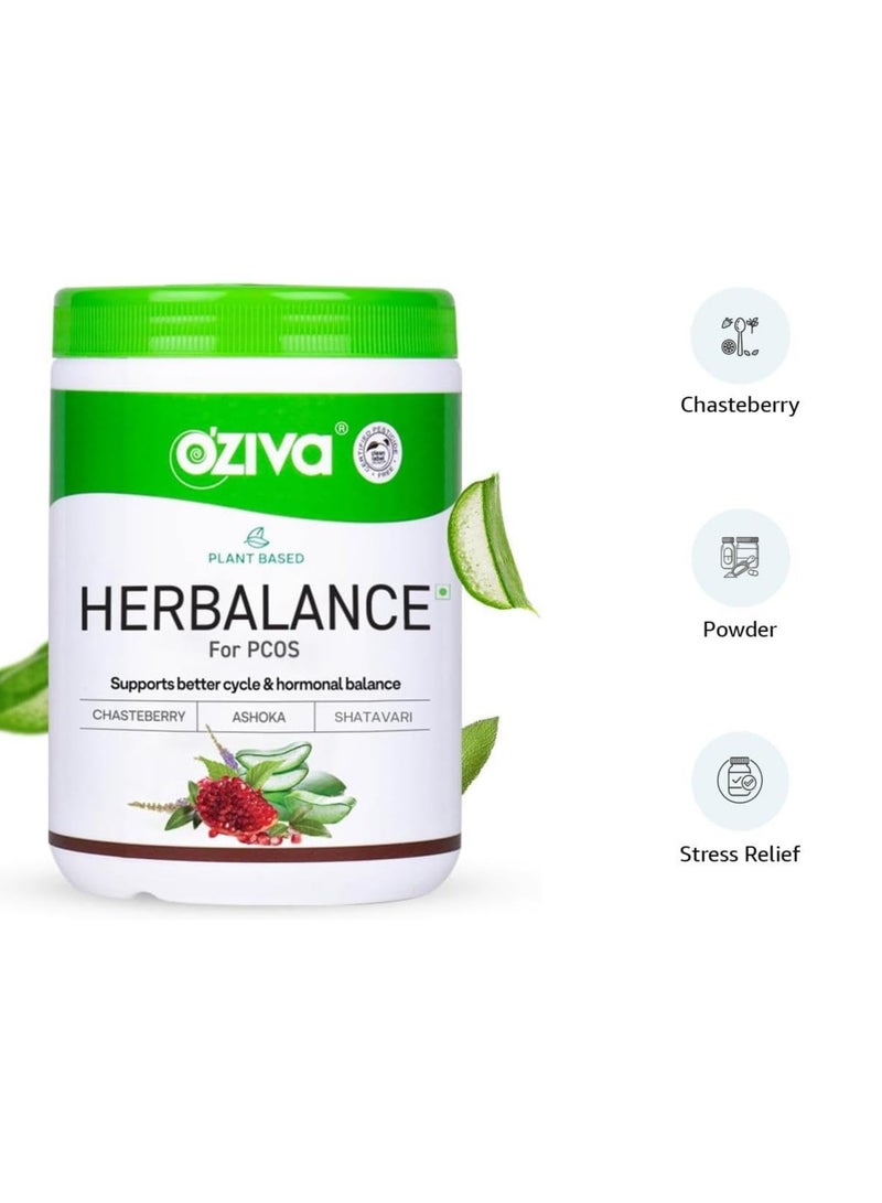 أوزيفا مكملات غذائية نباتية أساسها نباتي متلازمة تكيس المبايض للنساء 200 جم ميو إينوزيتول شاستبيري شاتافاري توازن هرموني أفضل للدورة - Image 2