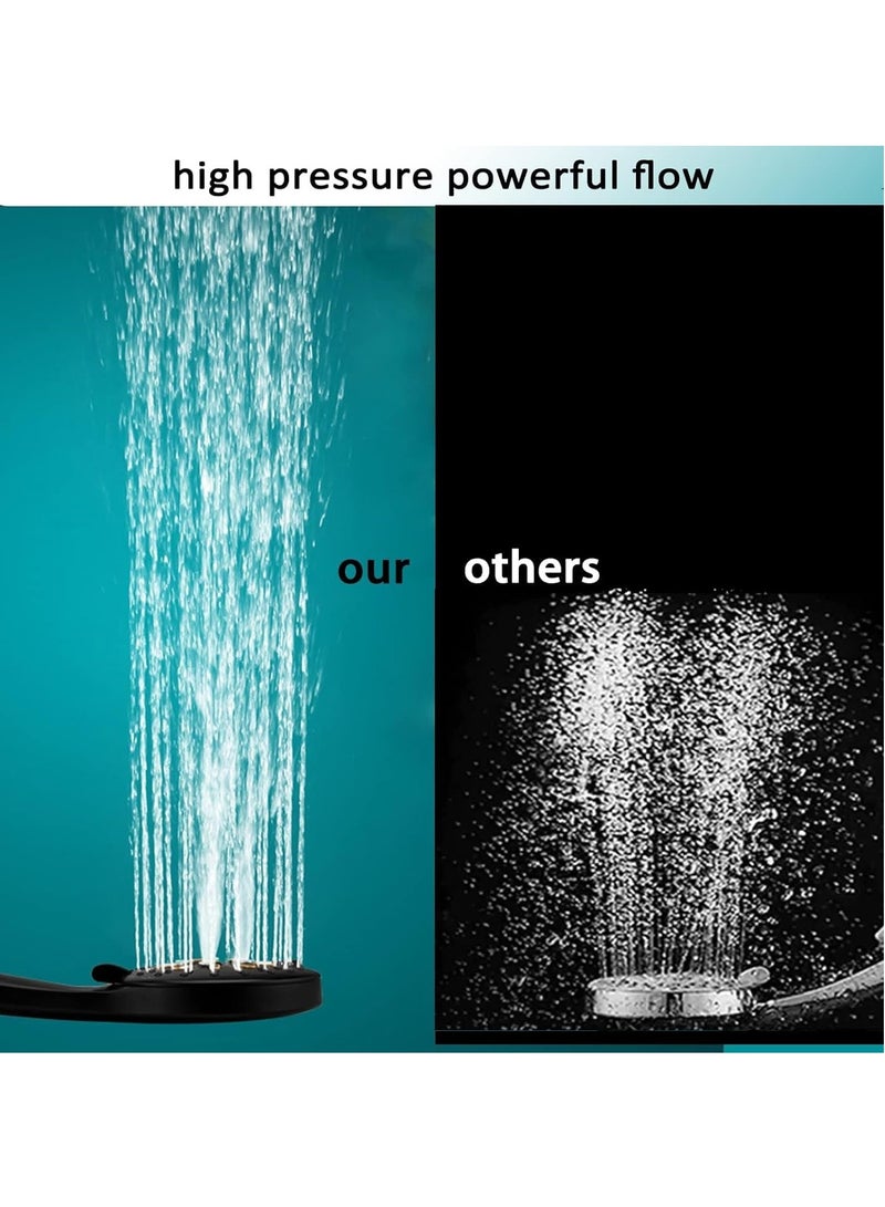 Shower Head With Handheld Shower Heads High Pressure With 6 Function Setting Shower Head Holder 59 Inch Shower Hose - Image 2