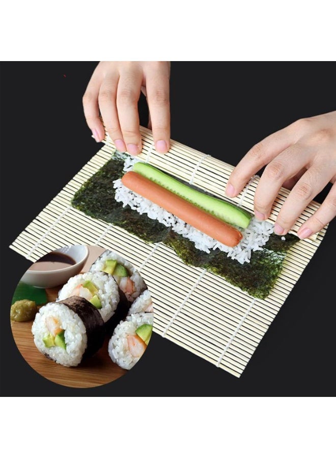 كيلا مجموعة أدوات صنع السوشي، حصيرة سوشي من الخيزران، سوشي DIY للمبتدئين في المنزل - Image 4