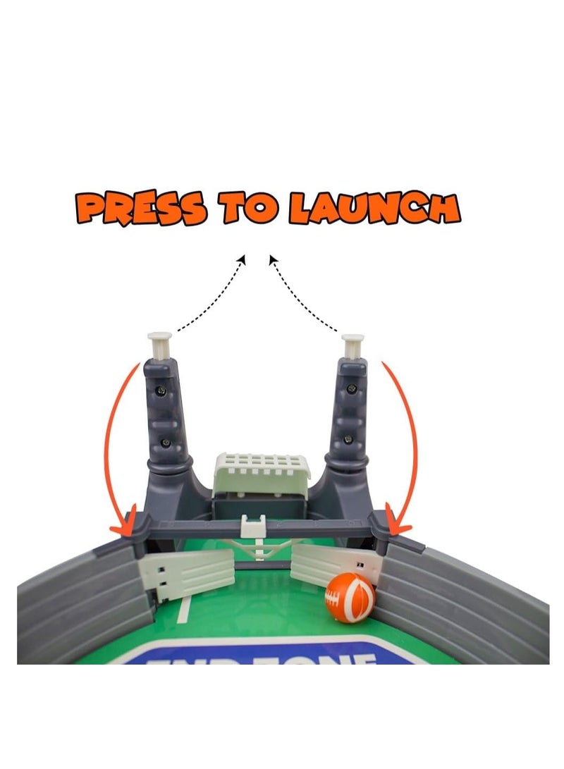 UKR Mini Rugby Games Indoor Match Table Board Game for Boys Soccer Mini Football Pinball On the Go Travel Foosball - Image 5