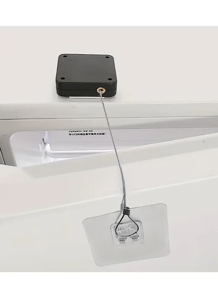 Automatic Door Closer for Home Heavy-Duty Self Stick Backing Auto Door Closer Installs Quick & Easy Without Any Tools - Image 4