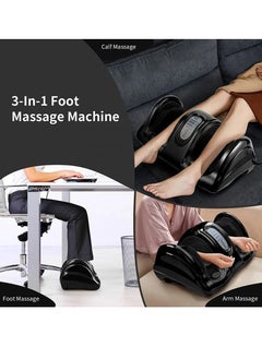 Generic Foot Massager Machine, Deep Kneading Massager with Remote Control Heat Function, Air Compression Feet Legs Muscle Relief, Plantar Fasciitis, for Home Office Use  - Image 2
