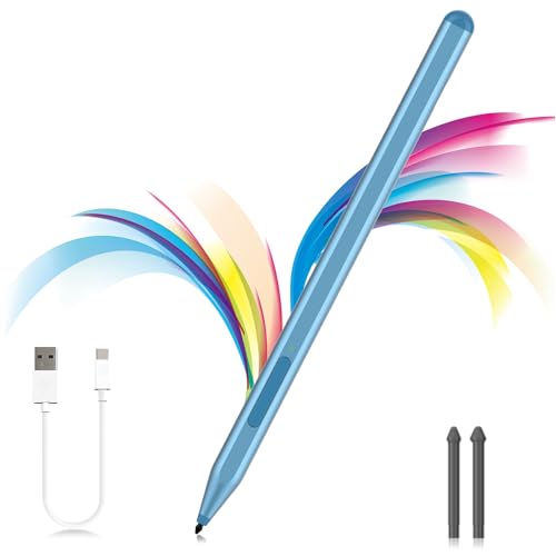 Milikilo Stylus Pen for Microsoft Surface Pro12111098X76543 Surface Go 4321 Surface Laptop15StudioBook 321 with Eraser Side ButtonPalm RejectionTilt Function1024 Pressure - Image 1