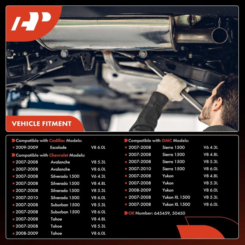 A-Premium Catalytic Converter Kit for Chevy, GMC & Cadillac - Image 2