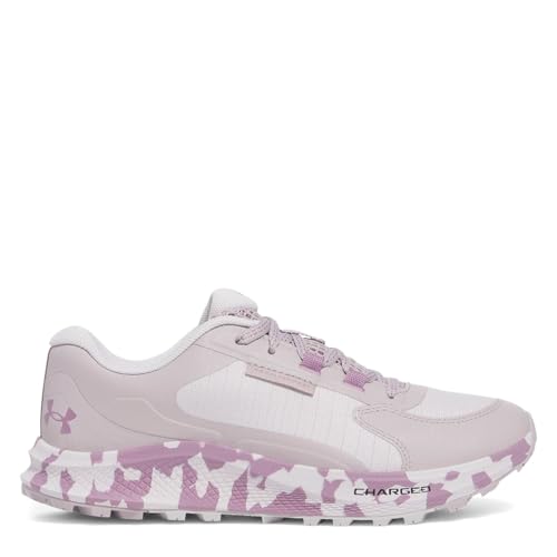 Under Armour Women's Charged Bandit Trail 3, (289) Gray Matter/Gray Dawn/Purple Prime, 5.5, US - Image 2