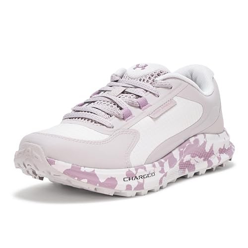 Under Armour Women's Charged Bandit Trail 3, (289) Gray Matter/Gray Dawn/Purple Prime, 5.5, US - Image 1