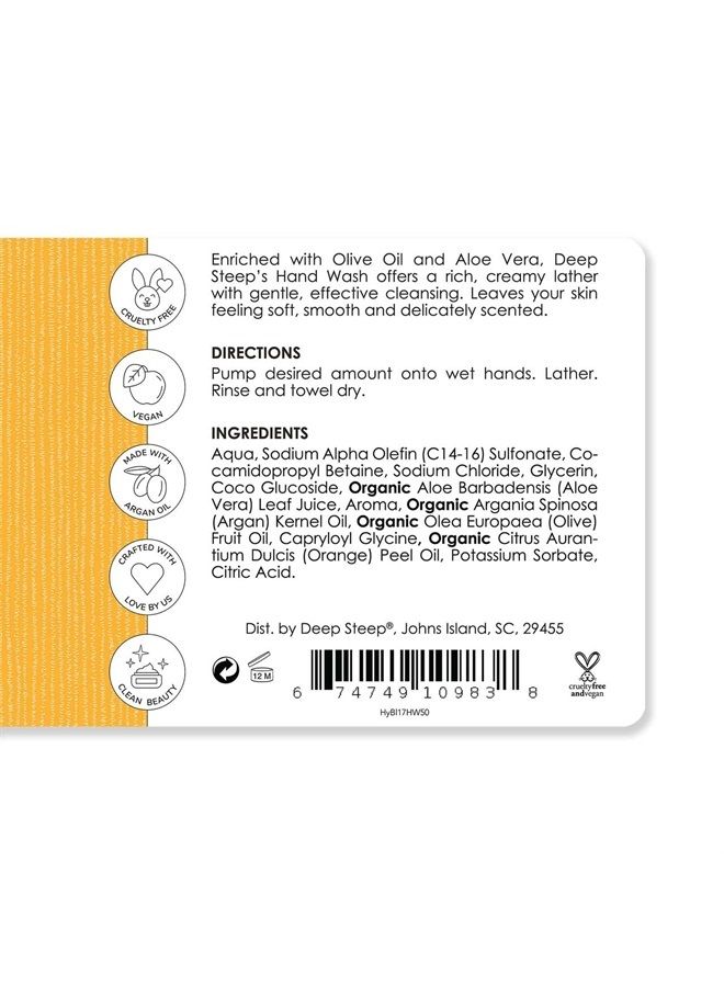 Deep Steep Fresh Honey Liquid Hand Wash, Honey Blossom, 17.6 Ounce - Image 2