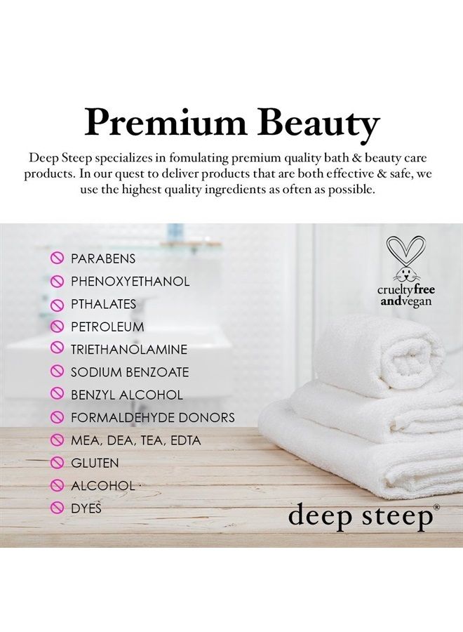 Deep Steep Fresh Honey Liquid Hand Wash, Honey Blossom, 17.6 Ounce - Image 3