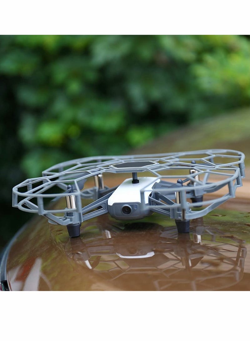 SOLARAE 360¬∞ Propeller Guard for DJI Tello Drone - Quick-Release Lightweight Protective Cover | Includes Luckybird USB Reader | Shock-Absorbing Crash Protection for Safe Flights - Image 3