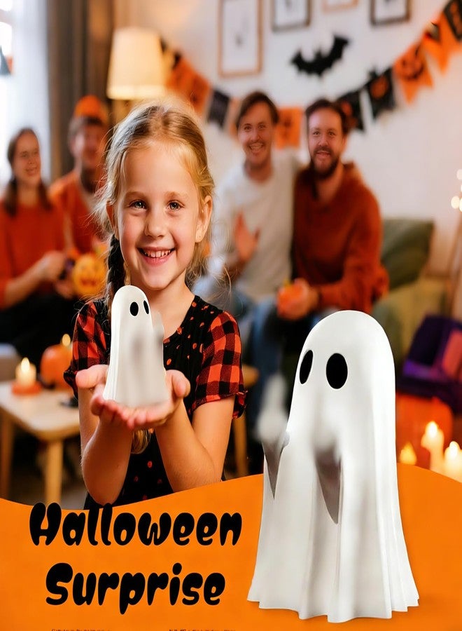 TSFGDYL Halloween Ghost Figurine, Spooky Resin Ghost Statue,Halloween Decor Indoor Cute Finger Ghost Ornaments, Funny Coffee Table Centerpieces, Home Office Decor - Image 5