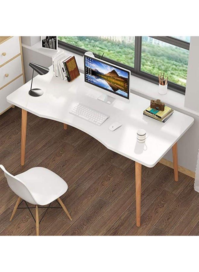 Desk White MDF Length 120, Width 60, Height 80