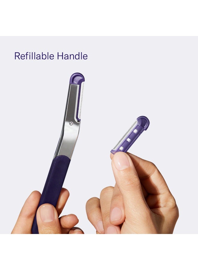 Flamingo Dermaplane Blades Refills, Face Razors for Women, Smooth Skin, 9 Count - Image 5