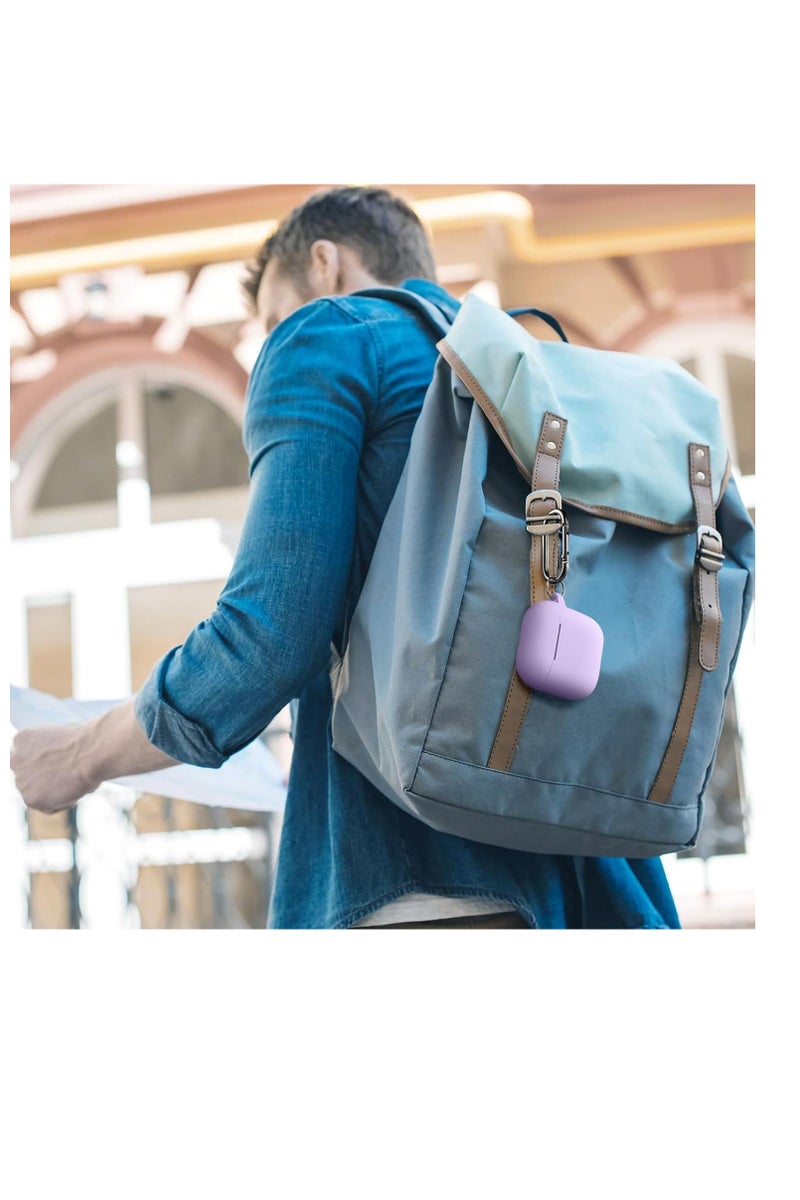 AirPods 3 Case Cover, Silicone Protective Accessories Skin with Keychain Compatible with Apple AirPod 3rd Generation 2021 for Women Girl, - Image 2