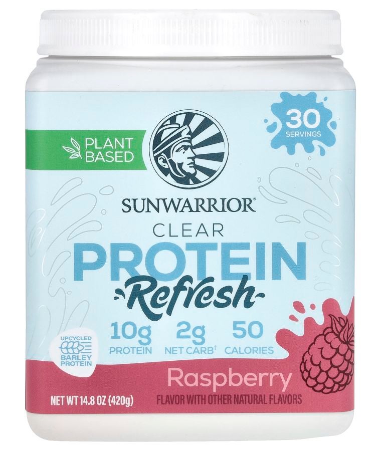 Sunwarrior Clear Protein Refresh Raspberry 14.8 oz (420 g)