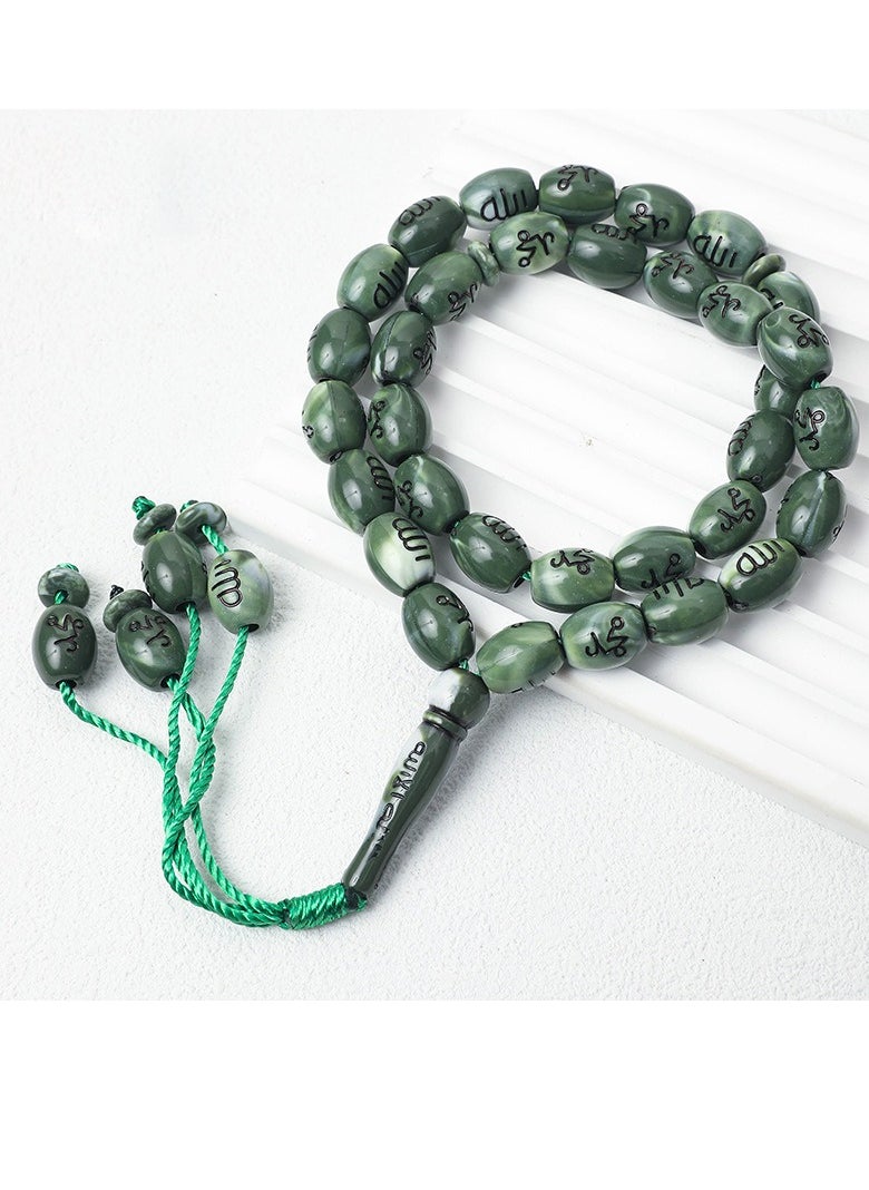 33 Beads 10mm×12mm Acrylic Tasbih Prayer Beads – Lightweight, Durable, Perfect for Daily Use - pzsku/Z177365724E5755402463Z/45/_/1739792517/aa133270-06ad-419c-9b29-34ae93723ab8