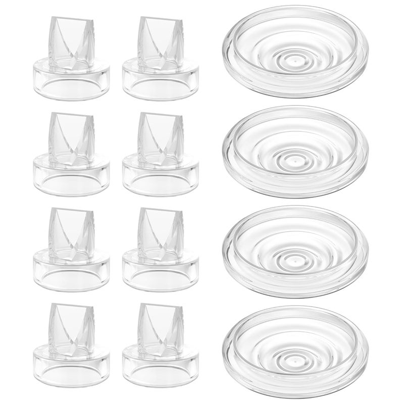 TOVVILD 12 Pack S9 Pro  S12 Pro  S9  S12 Duckbill Valve Silicone Diaphragm Compatible with momcozy Breastpump Electric Breast Pump Replacement Parts Accessories - Image 1