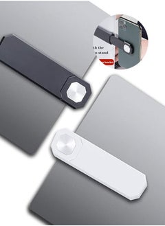 Fazza Magnetic Phone Holder Suitable for Laptops, Side Mounted Ultra-thin Portable Holder with Adjustable Phone Holder, Laptop Accessories, iPhone 14/13/12 Series Computer Extension Holder  - Image 1
