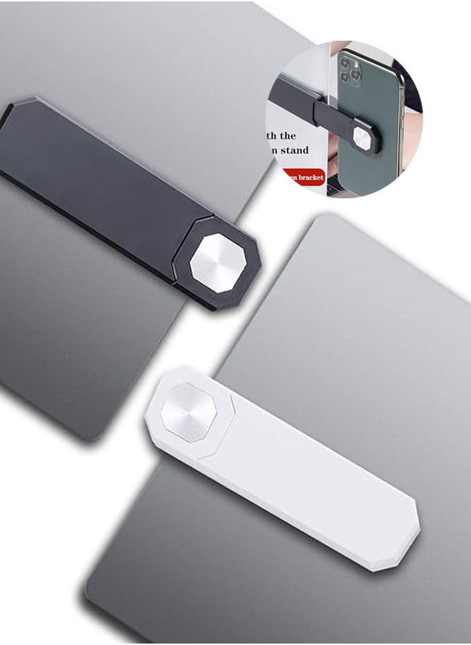 Fazza Magnetic Phone Holder Suitable for Laptops, Side Mounted Ultra-thin Portable Holder with Adjustable Phone Holder, Laptop Accessories, iPhone 14/13/12 Series Computer Extension Holder  - Image 1
