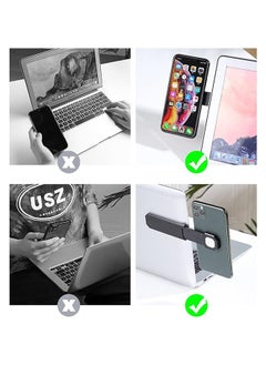 Fazza Magnetic Phone Holder Suitable for Laptops, Side Mounted Ultra-thin Portable Holder with Adjustable Phone Holder, Laptop Accessories, iPhone 14/13/12 Series Computer Extension Holder  - Image 2