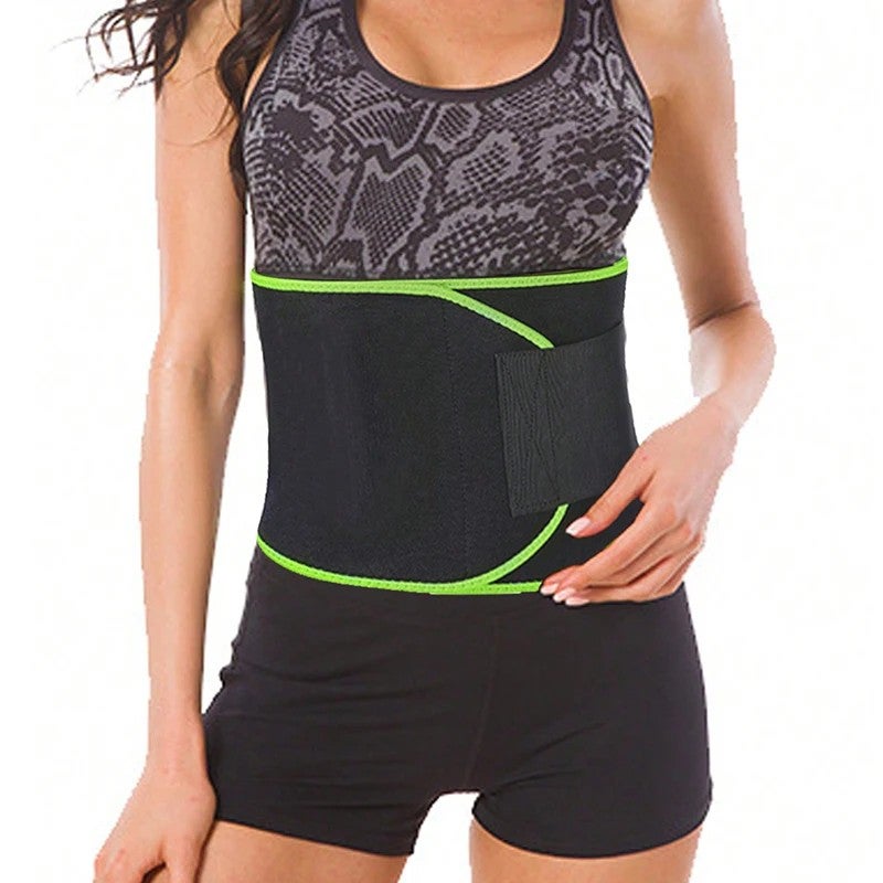 Bluejw Women's Waist Trimmer Belt - Yogic Abdominal Sweat Band for Fitness, Running & Exercise Protection - Image 3