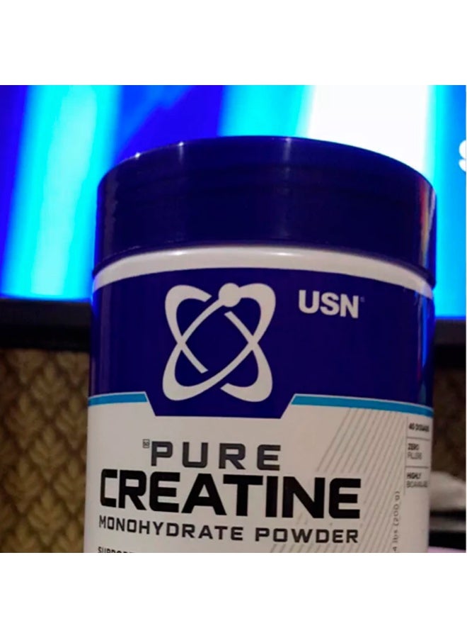 USN Supplements 3 in 1 Creatine + Aminos Unflavored 36 Servings 200g - Image 4
