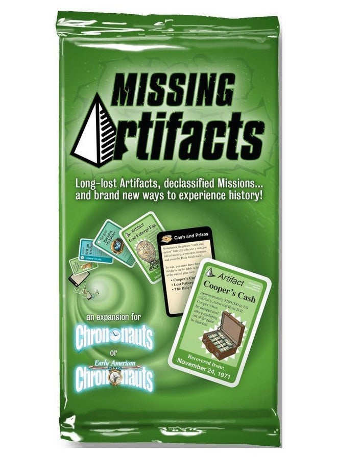 Looney Labs Looney Labs Chrononauts Missing Artifacts Expansion Pack - Discover Long-Lost Artifacts  - Image 1