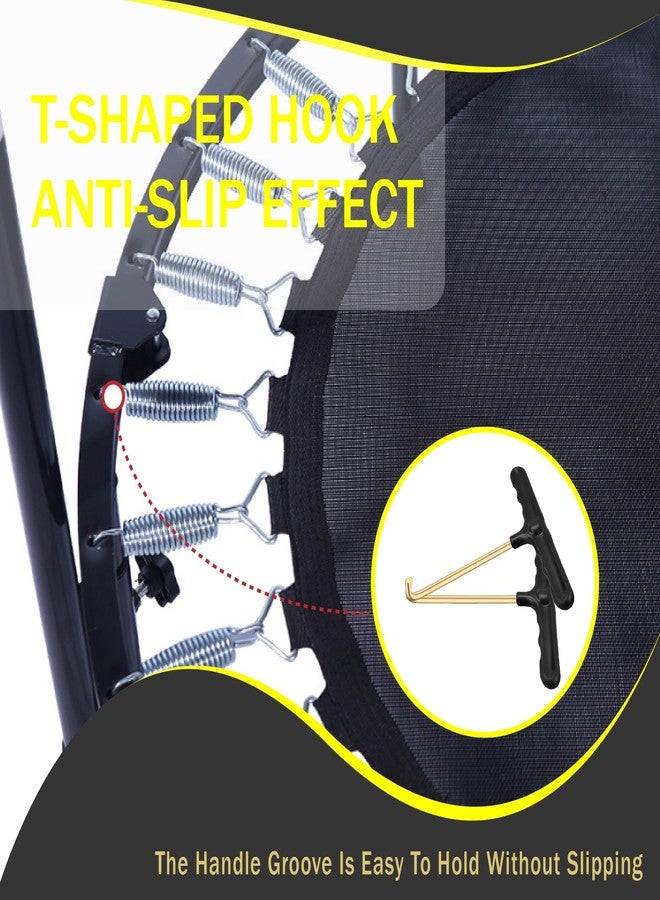 Yoblink Trampoline Tool for Springs,Spring Puller Tool, 2 Pack Trampoline Springs tool,Trampoline Accessories,T-Hook - Image 5