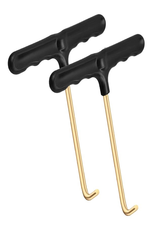 Yoblink Trampoline Tool for Springs,Spring Puller Tool, 2 Pack Trampoline Springs tool,Trampoline Accessories,T-Hook - Image 1