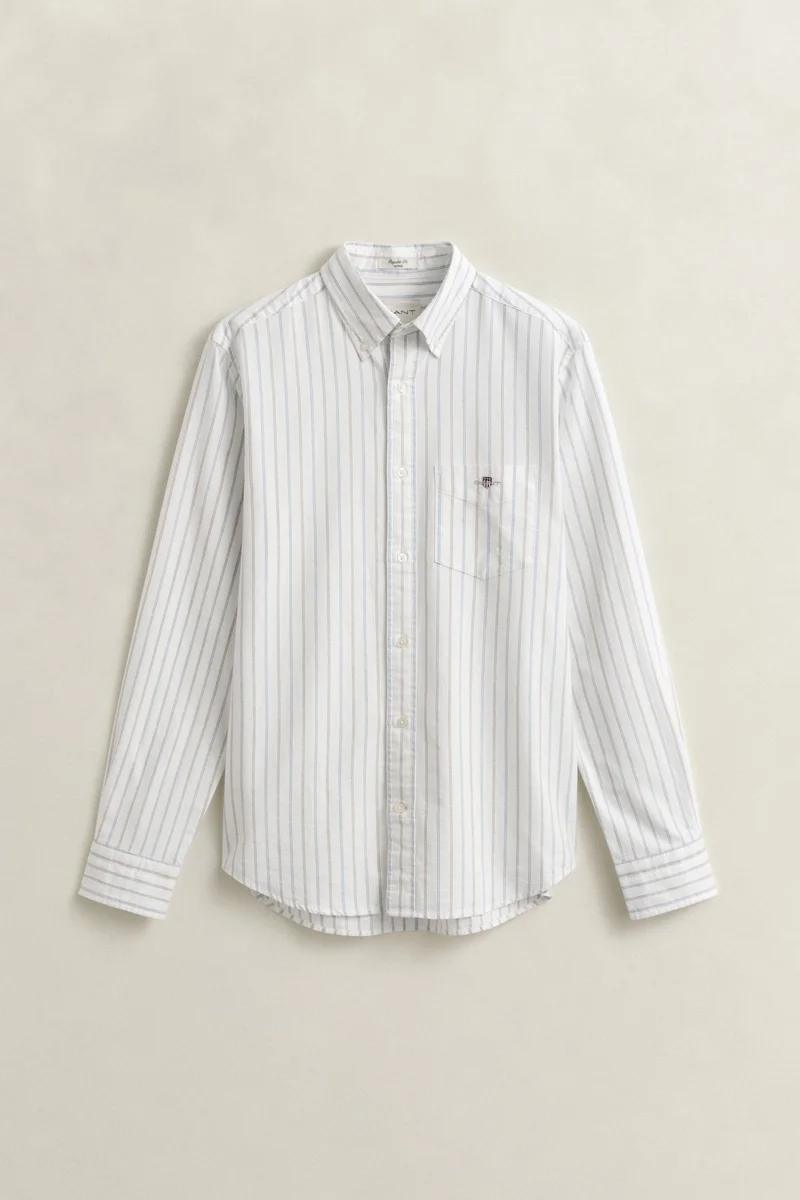 GANT  Regular Classic Oxford Stripe Shirt for Men | Best Price UAE