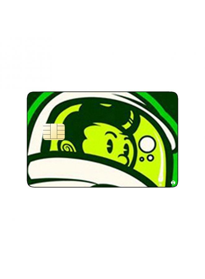 RKN PRINTED BANK CARD STICKER Cool Astronaut Drawing With Pencil - Image 2