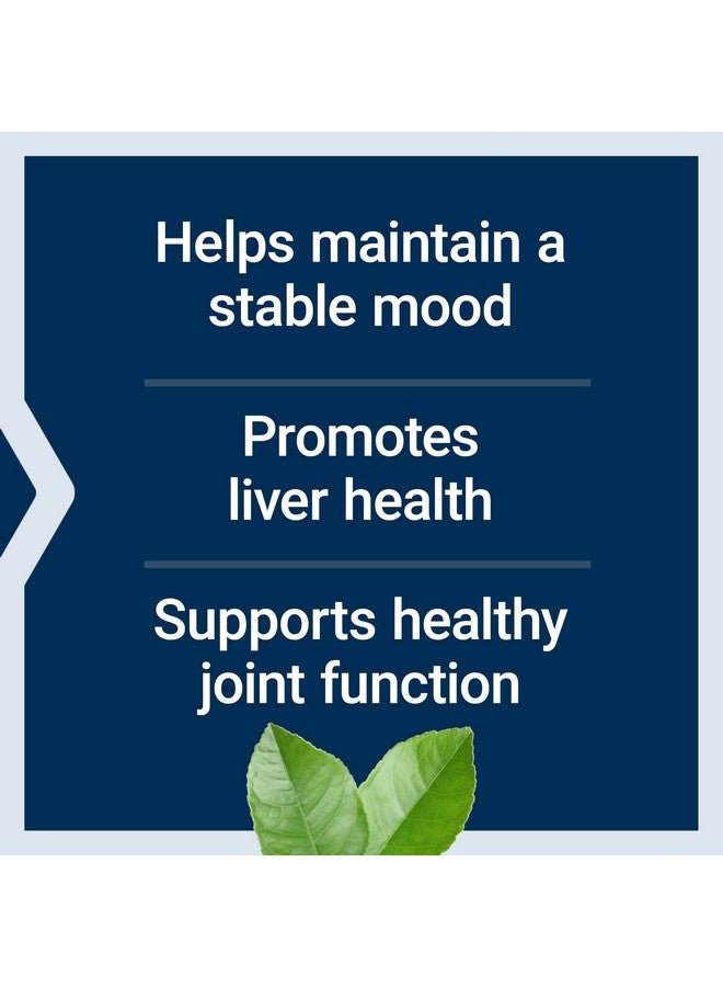 Life Extension لايف إكستينشن سام، دعم المزاج، المفاصل والكبد، خالي من الغلوتين، غير معدّل وراثيًا، نباتي، 30 قرص - Image 4