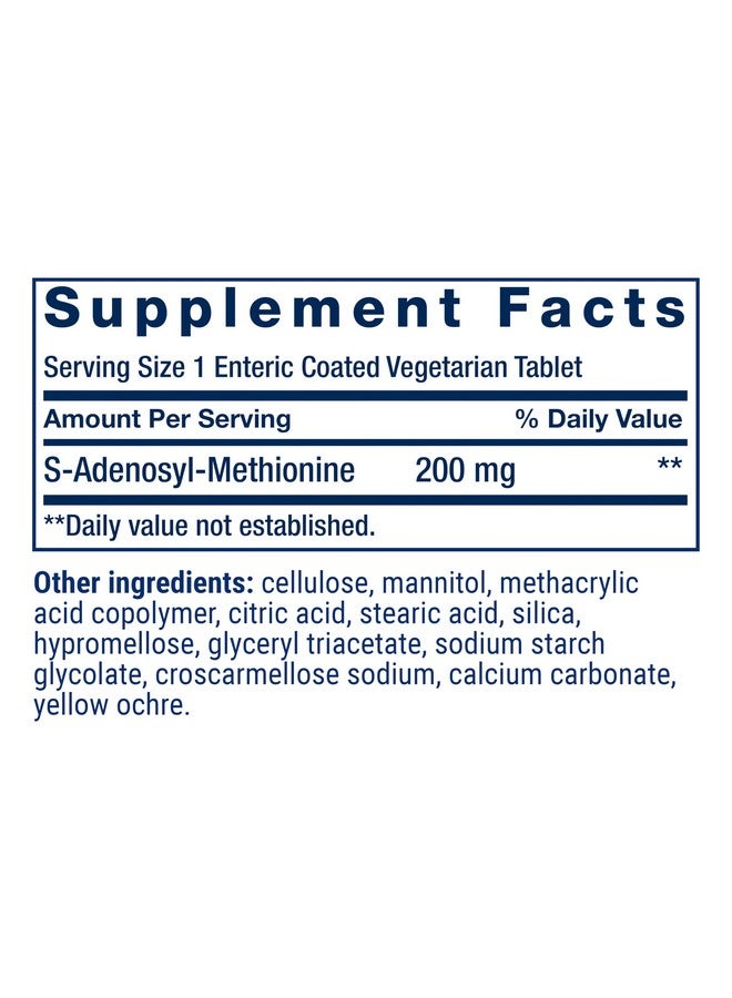 Life Extension لايف إكستينشن سام، دعم المزاج، المفاصل والكبد، خالي من الغلوتين، غير معدّل وراثيًا، نباتي، 30 قرص - Image 3