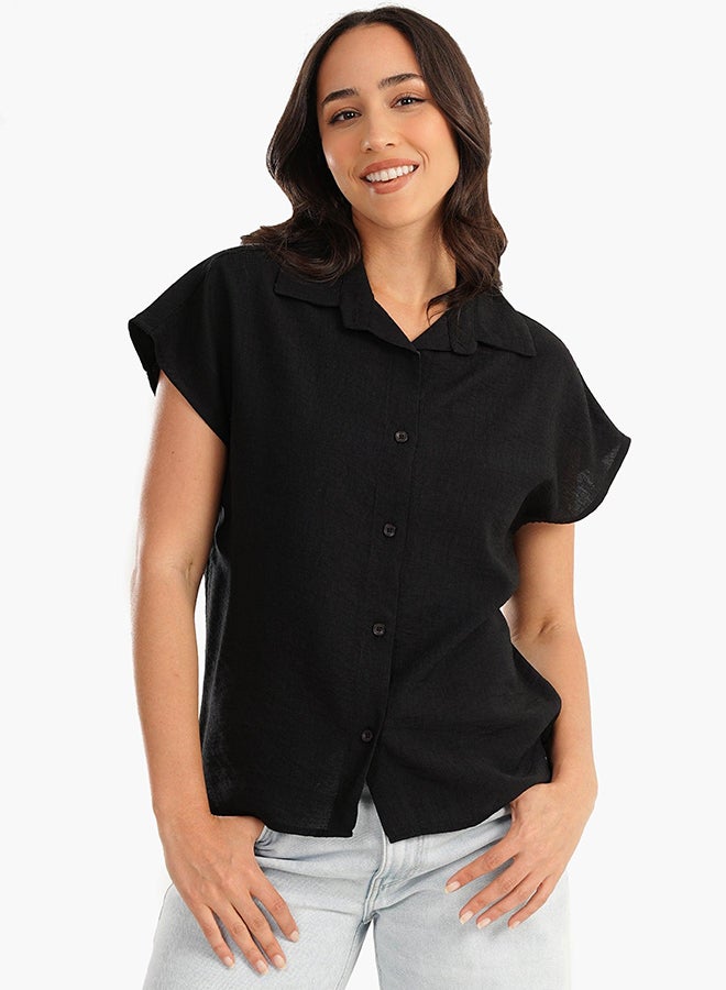 Carina short-sleeves-lounge-shirt 